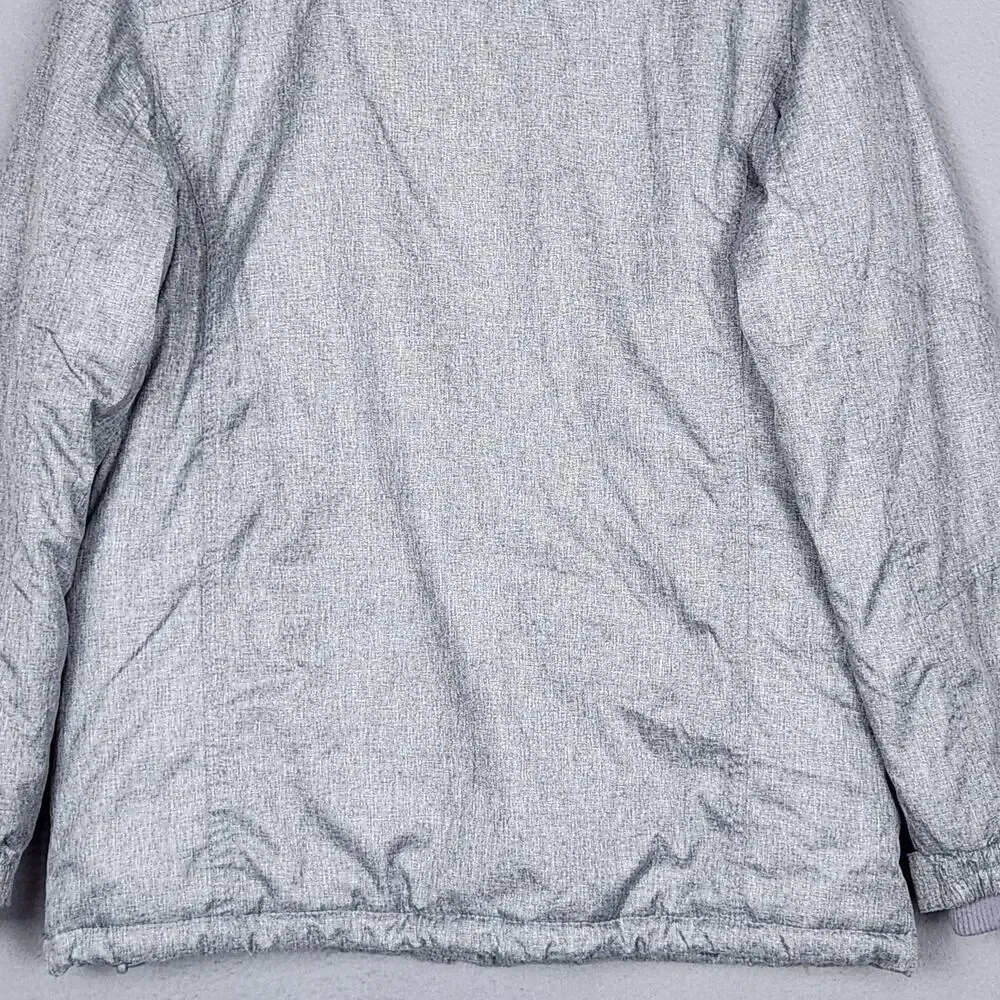 Mountain Warehouse Jacket Womens 8 Gray Kenai Ski Hooded Faux Fur Waterproof